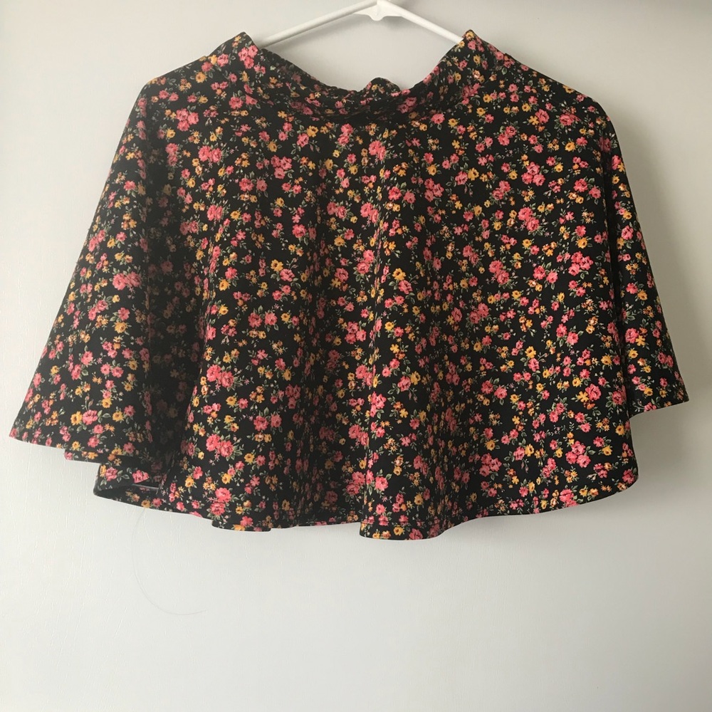 FLORAL SKATER SKIRT